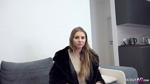 GERMAN SCOUT - DEEP ASS FUCK FOR BUSTY GIRL AT FAKE MODEL JOB CASTING