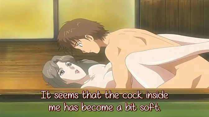 Naughty MILF gets her big breasts fondled by a cartoonish stud