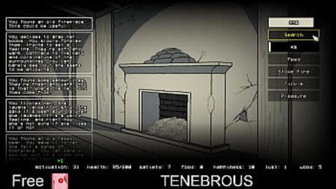 TENEBROUS (free game itchio) Interactive Fiction