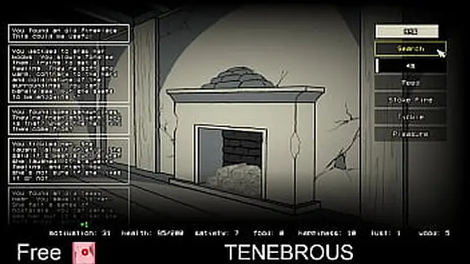 TENEBROUS (free game itchio) Interactive Fiction