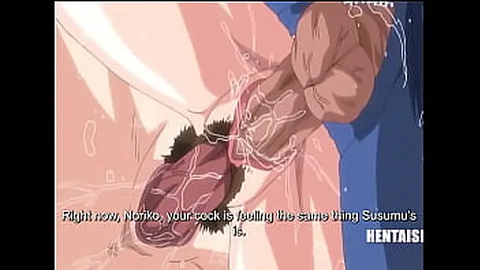 Futanari girlfriend joins anime threesome