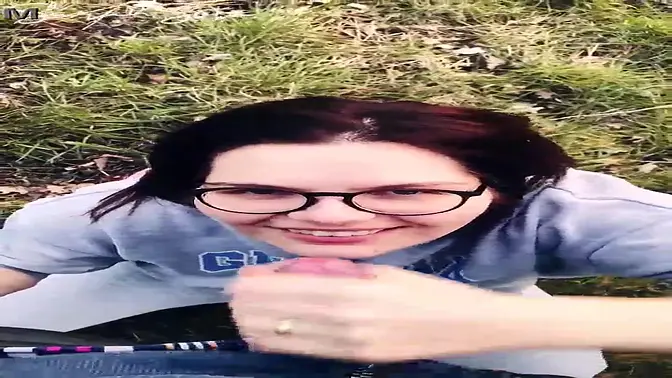 Fucking A BBW Outdoor Doggystyle - Sending Her On A Public Cumwalk Afterwards