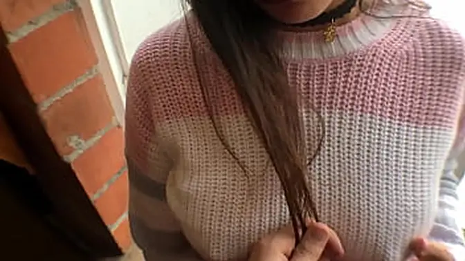 College girl sucks best friend's hard dick after class