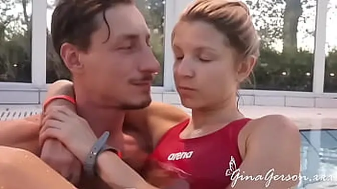 Gina Gerson love fucking everywhere and specially public location so I took my friend Jason to fuck me in the spa