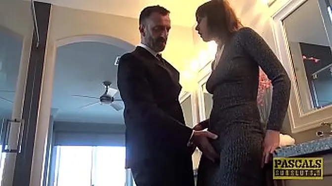 Fancy English girl railed by maledom