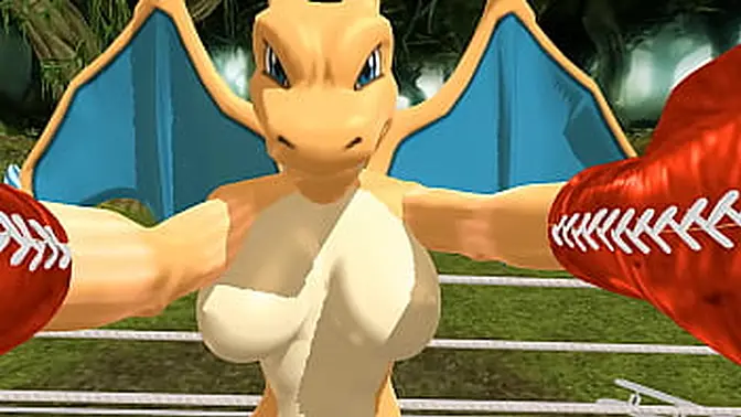 Femdom Pokemon POV: Curvy femme dominates muscular guy in bondage