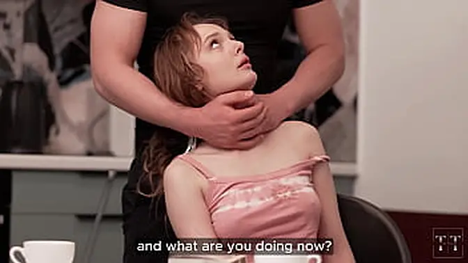 Punished Slut Gagged by Huge Cock