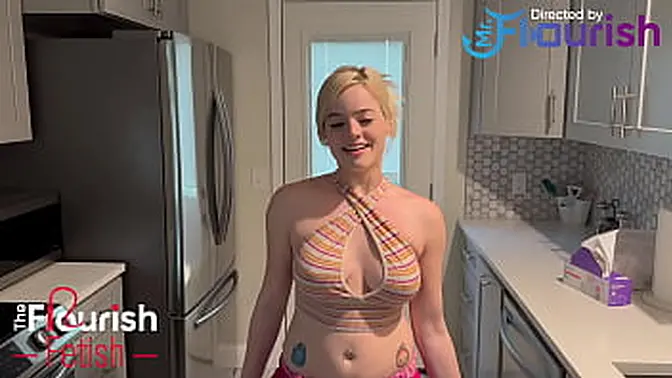 Trailer Predicament bound has Sage Pillar in a closet in a contraption before the Red Room heavy BDSM where she gets flogged &mdash;  whipped &mdash;  fucked &mdash;  orgasm controlled and chained