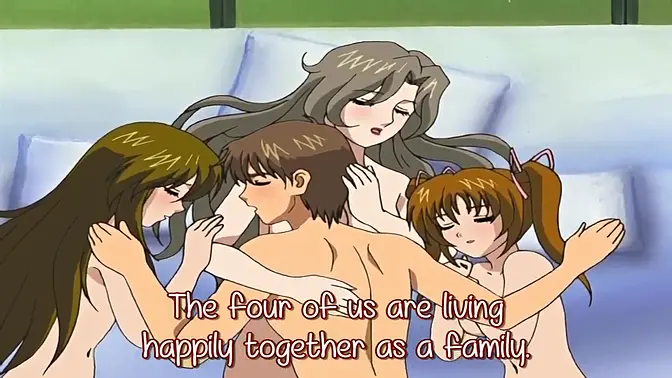 Cartoony MILF gets it in the boobs