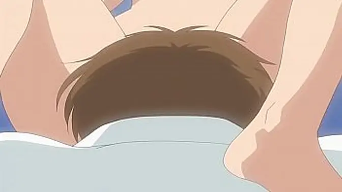 Cartoony MILF gets it in the boobs