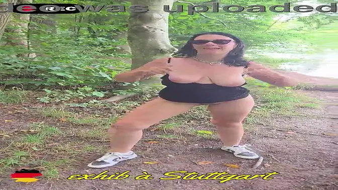 Exhibitionist Women of Stuttgart Show Off