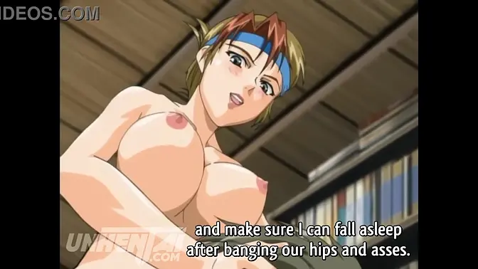 Horny MILF seduces young public worker in hot hentai scene