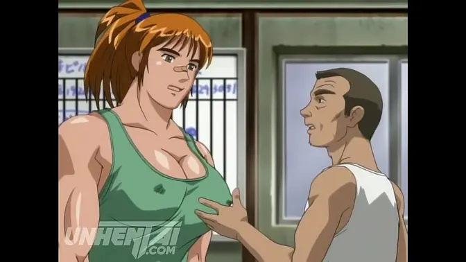 Horny MILF seduces young public worker in hot hentai scene