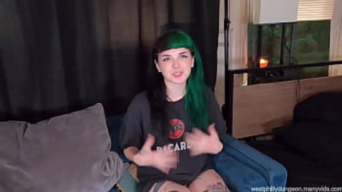 Slutty Goth Girl Gets Fucked