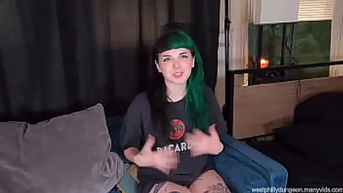 Slutty Goth Girl Gets Fucked