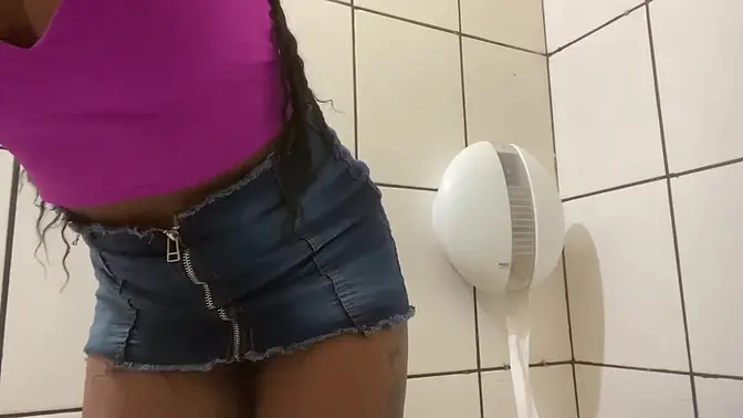 Wild Latina in Lingerie Gets Naughty at Public Party