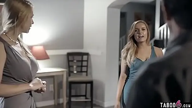 Real mom Sarah Banks goes wild with a stranger