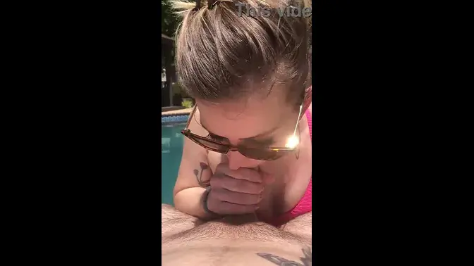 Amateur girl deep throats cock and rides it in doggystyle