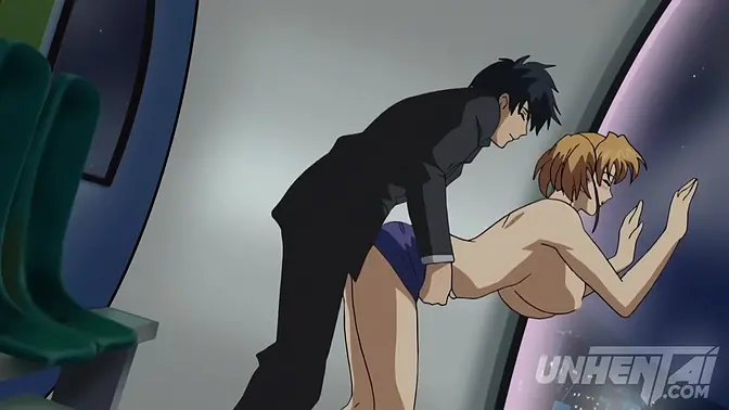 Busty teen creampies married man in uncensored hentai