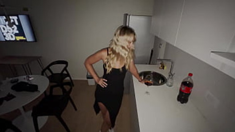 My friend's stepsister wants my GIANT COCK again! CREAMPIE - BABYDOLL x COFLA24CM