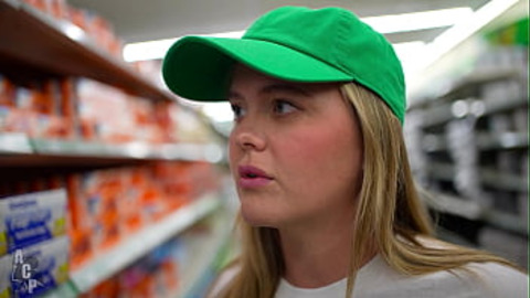 Wisconsin Tiff Quit Porn To Work At Dollar Tree Only To Still End Up On Her Knees For Pay