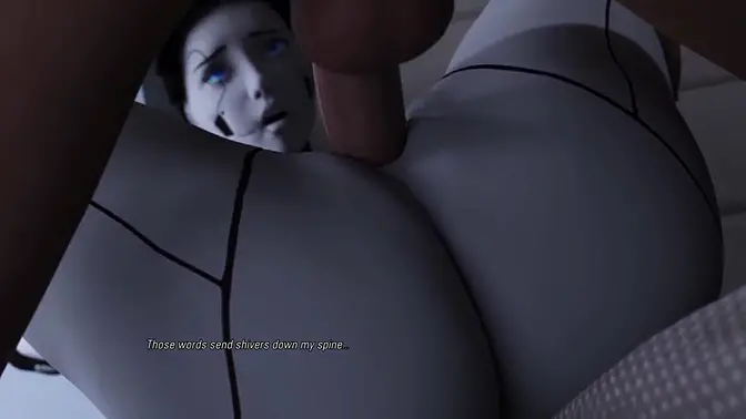 Projekt Passion Hardcore Fingering and Big Cock Fucking Busty AI Sex Robot Girl with Huge Cumshot