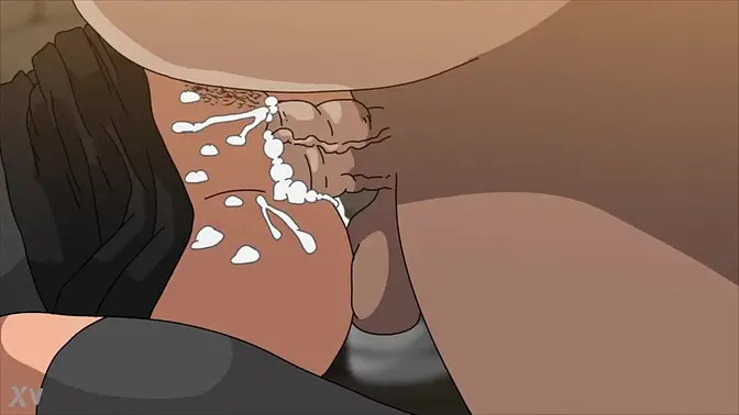 Fat Man's Hard Pound Destroys Teenage Toon Pussy