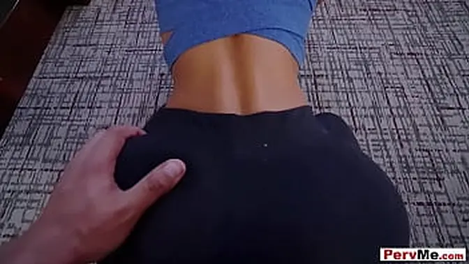 Abby Lee Brazil's ass takes POV doggystyle fuck