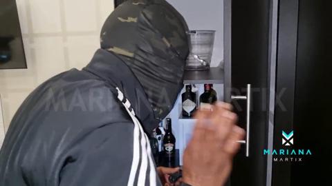 Very slutty Colombian porn actress gives her pussy in exchange for a stranger not stealing it