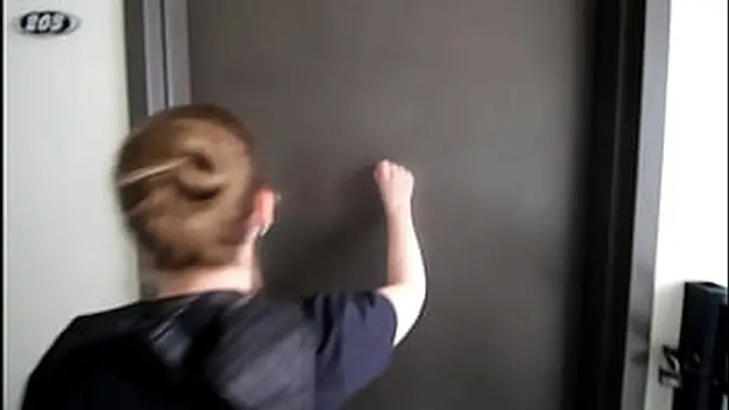 Midget blonde cop humiliates with big black cock