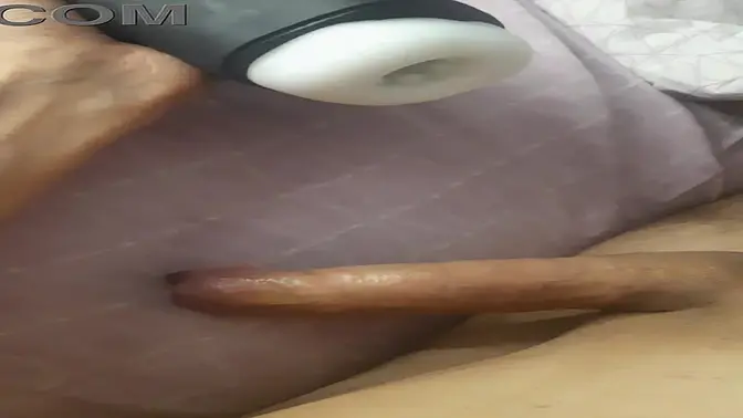 Woman plays with her favorite sex toy