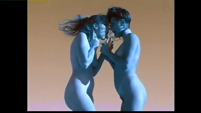 Alien babe gives a naughty blowjob and fucks human men