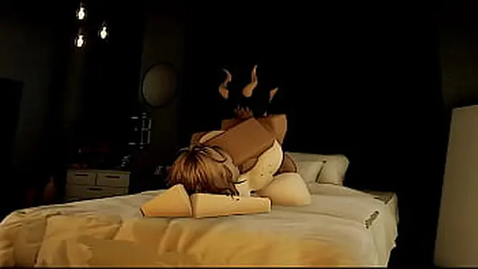 Roblox Girl gets dominated by futa cock