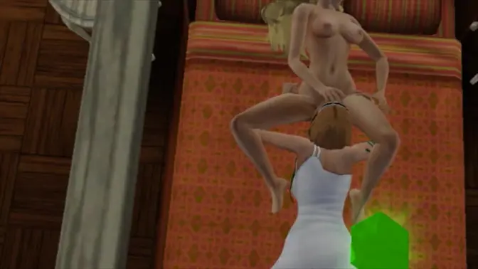 Animated princess gets gangbanged in her castle