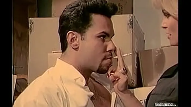 Classic Blonde Pornstar Tiffany Million seduces Steven St  Croix