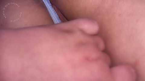 My stepsister was reading a book on my bed, so I started fingering her