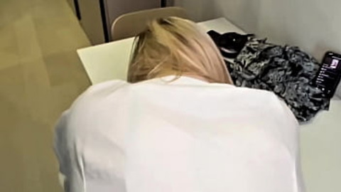 Hot Secretary Has No Skills To Work! But She Can Do A Huge Squirt That Loves Her Boss!