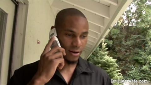 Man watching a stranger having sex with his wife