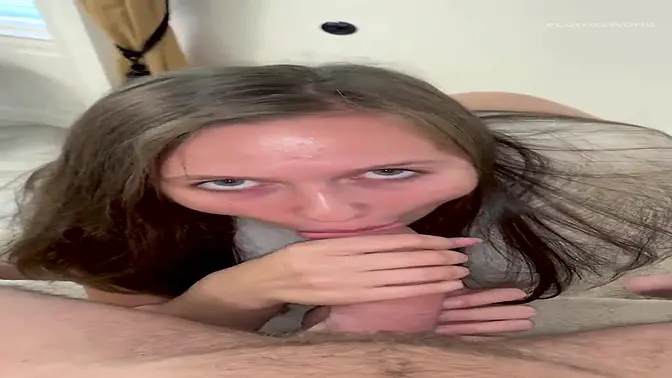 Hot Babe POV Blowjob