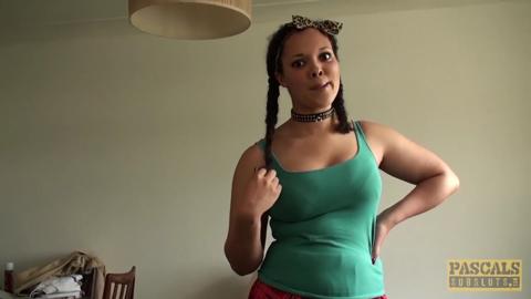 Busty British Hammered Before Facial