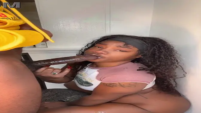 milf Swallowed boyfriend Big Black Cock After Dinner (This could be you) POV