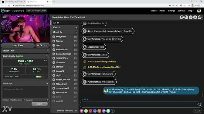Funny Webcam Sessions