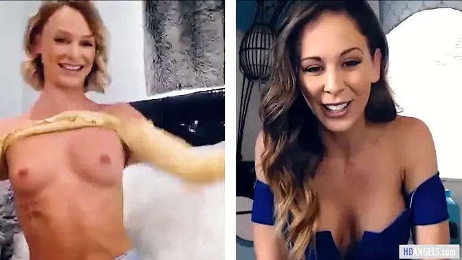 Stepmommy And College Girl Fingerfuck Themselves (Webcam Sex)