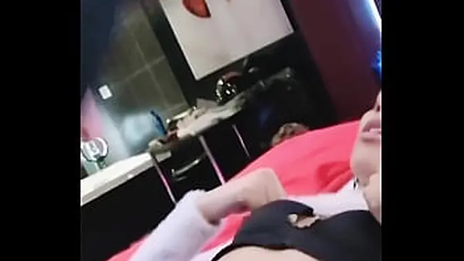 I lick my girlfriend's tight vagina for the first time and we fuck hard