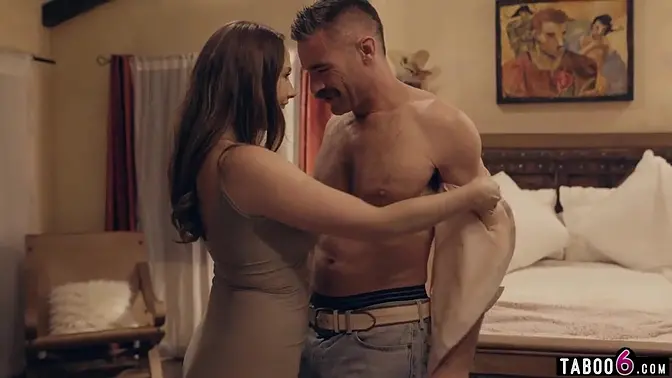 Cheating MILF wife rides cock doggystyle in her husband's house