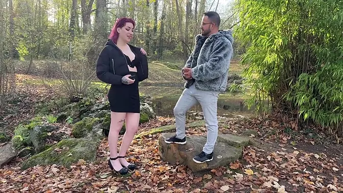 French MILF Ruby Rossini shows off big tits and eats pussy