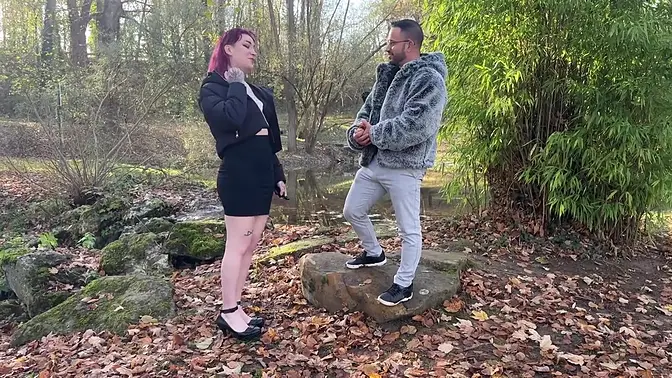 French MILF Ruby Rossini shows off big tits and eats pussy