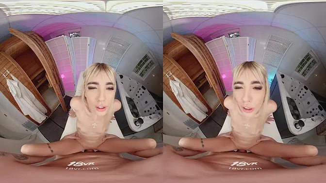 Luna B-Bunny gets fucked while in the sauna