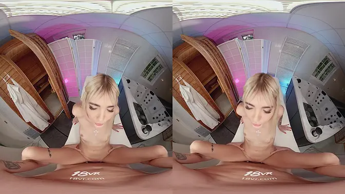 Luna B-Bunny gets fucked while in the sauna