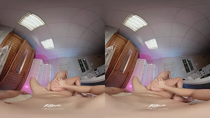 Luna B-Bunny gets fucked while in the sauna